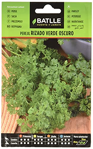 Graines aromatiques de Batlle - Persil frisé vert foncé (Seeds - 25cm), 10g