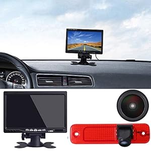 HD IP68 1280 * 720 pixels 1000TV lijnen achteruitrijsysteem achteruitrijcamera remlicht geschikt met hoek verstellen…