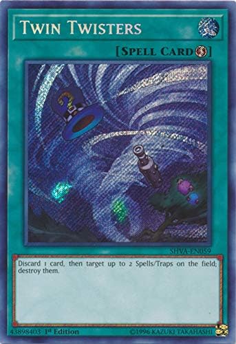 Yu-Gi-Oh! - Twin Twisters - SHVA-EN059 - Secret Rare - 1ª Edición - Sombras en Valhalla