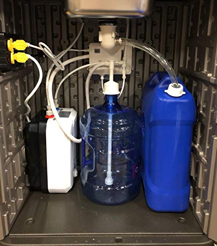 Concession Sinks - Standard Size Electric 1 Compartment with Hot Water for Food Vending Trailer, Hand Wash