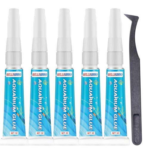 Aquarium Glue, Clear Reef Adhesive for Plants and Rocks,