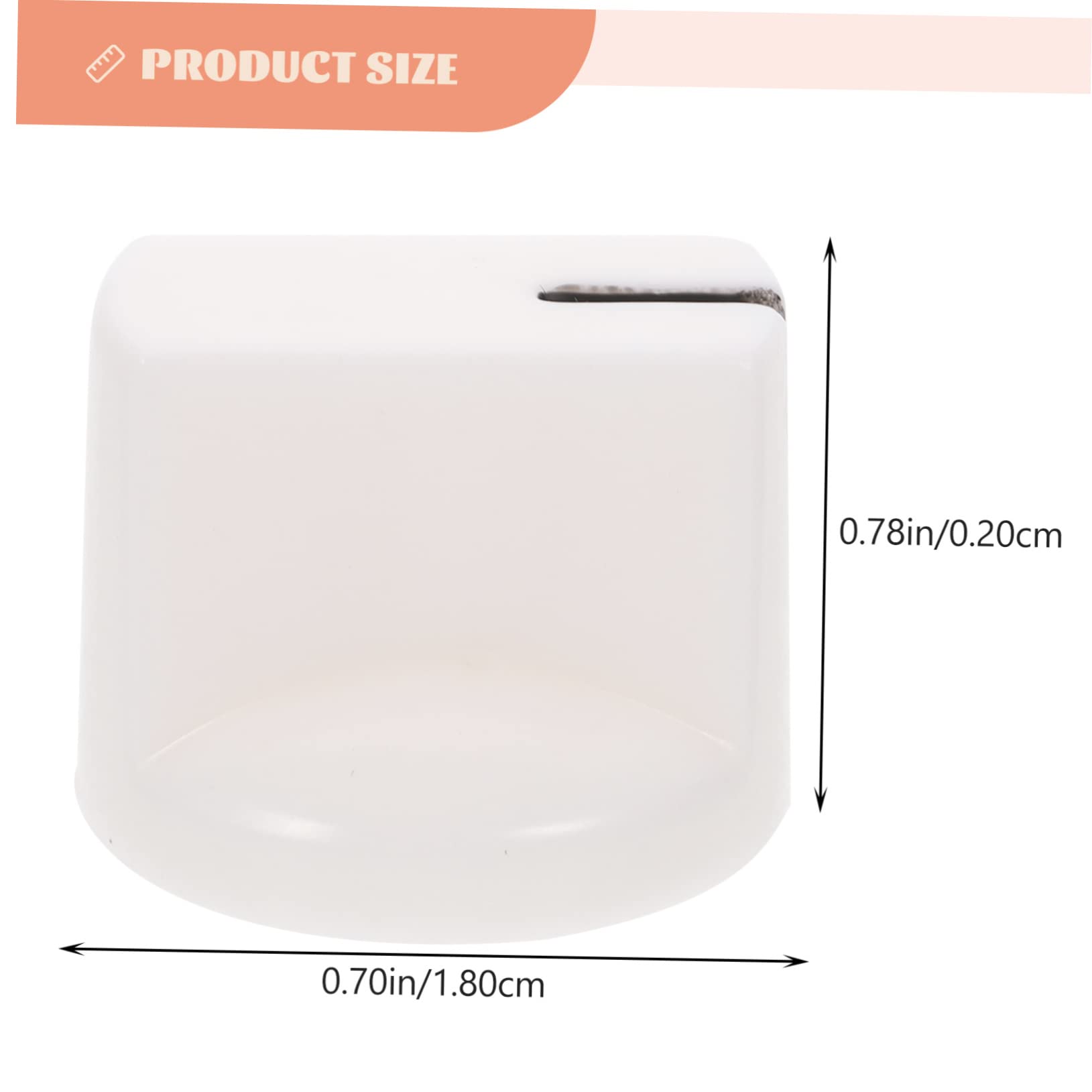 BESPORTBLE 12pcs Electric Guitar Volume Control Knobs Durable High Grade Guitar Accessories and Basses Easy Installation Use