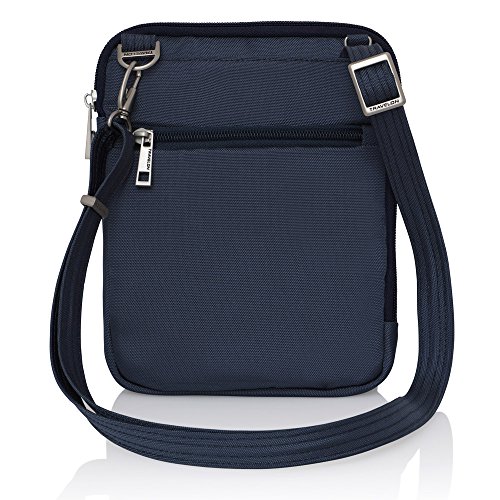 Travelon Men Anti-Theft Signature Slim Pouch (Blue - Exclusive Color), One Size2
