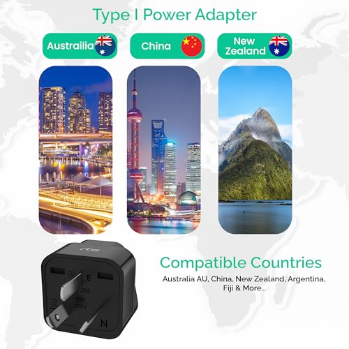 rts Store rts India to Australia Universal Travel Adapter UTA01 - Image 6