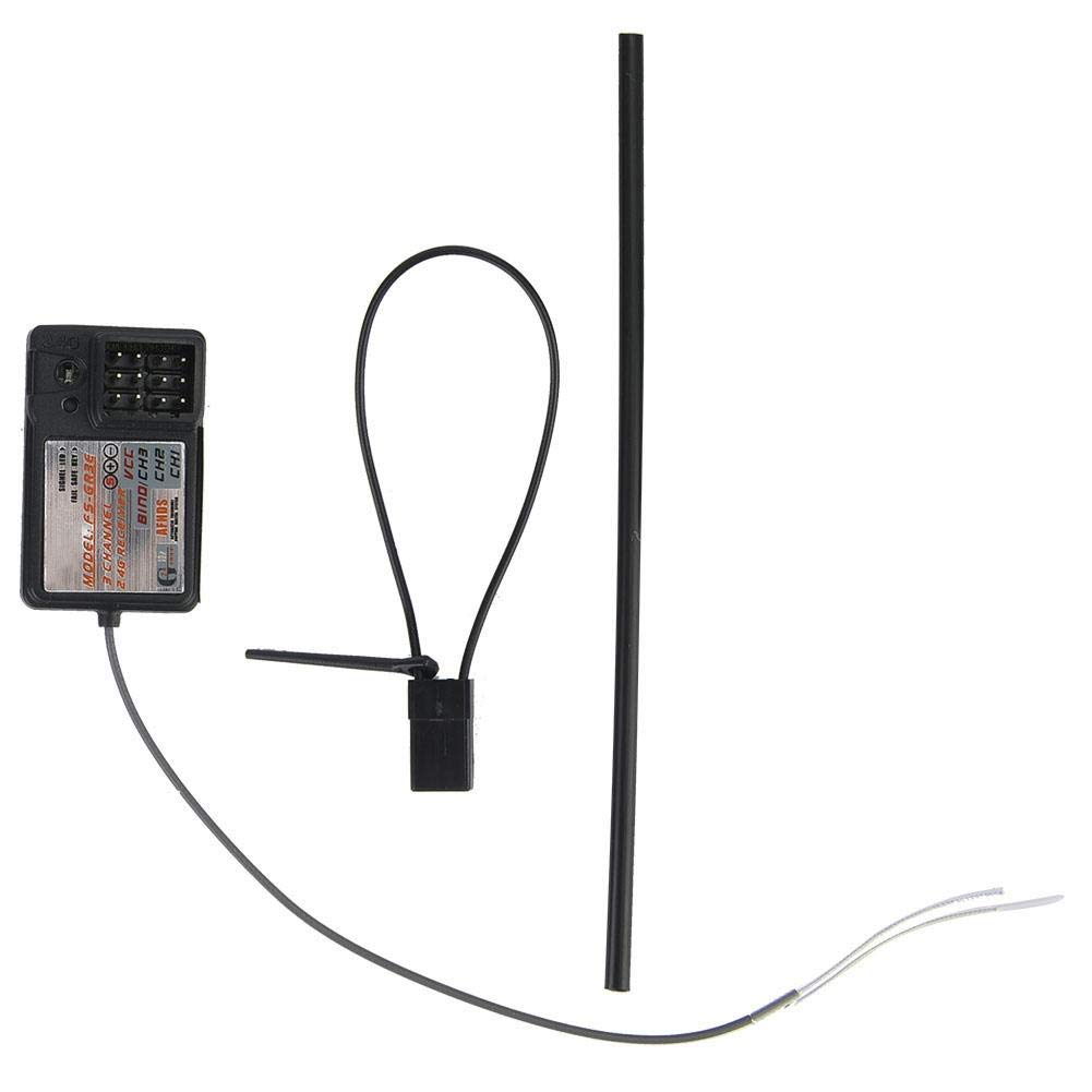 Nadajnik RC, 2.4G 3CH LED Nadajnik i odbiornik radiowy System do modelu łodzi RC Car