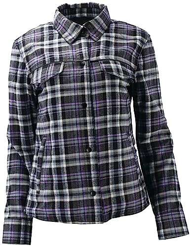 94527 River Road - Cameo Flannel Moto Shirt Womens - Small
