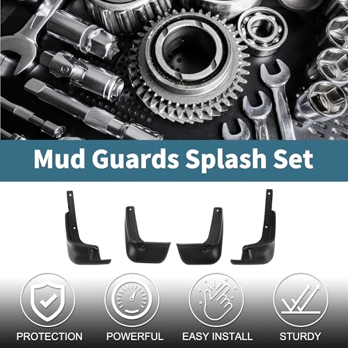 Image of Mud Flaps Splash Guards for Toyota Ractis 2012-2018 Front & Rear Mud Guards W /Mount Accessories