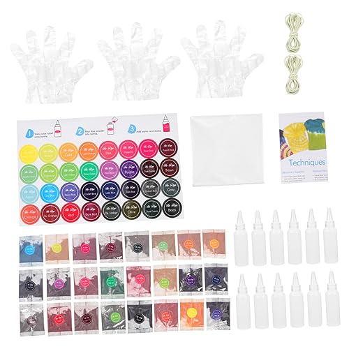 SEWACC Tie Dye Kit for Boys and Girls 24 Bright Colors Super Absorbent Powder Safe for All Ages
