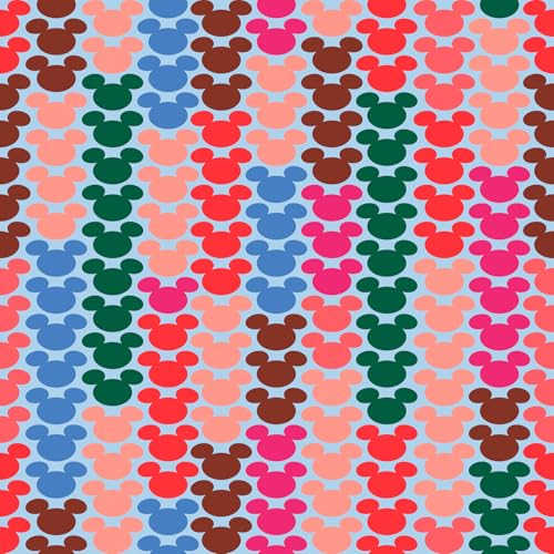 Vera Bradley Women's Disney Nylon Continental Wallet, Mickey Meadow Stripe, One Size4