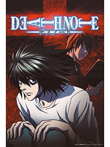 Death Note Manga Cover. Light and L Poster - 30x40 cm