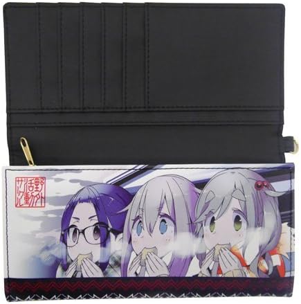 Amazon ゆるキャン リン なでしこ フルカラーウォレット アニメ 萌えグッズ 通販
