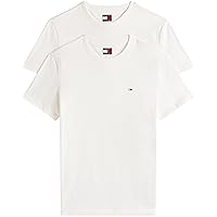 Tommy Jeans Tjm Xslim 2pack Jersey Tee Ext Dm0dm20687, Maglietta a Maniche Corte Uomo