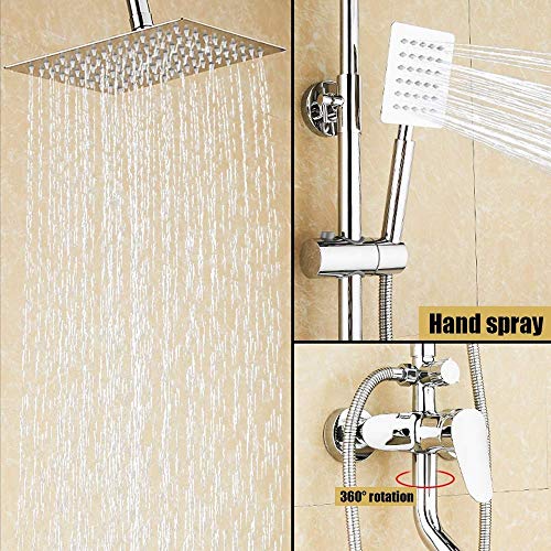 Robinet de douche avec booster de pression contre le faible débit d'eau