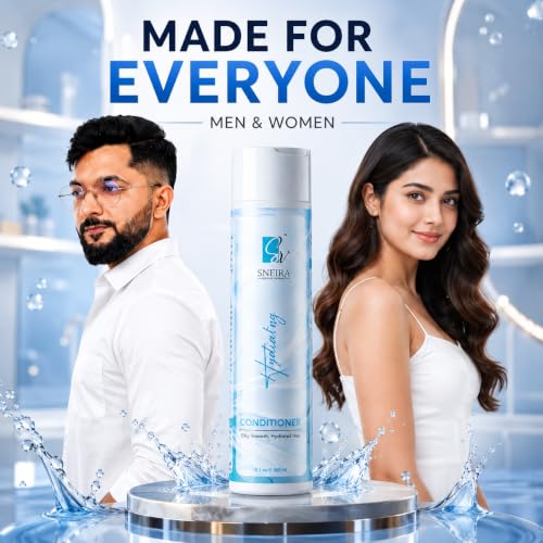 Image of Hydrating Conditioner 600 ml, 72HR Hair Smoothing for Frizz Control,Helps Repair Split Ends, Bouncy Hair Full of Life, Smooth & Silky Hair For Men & Women, Silicone, Sulphate & Paraben free