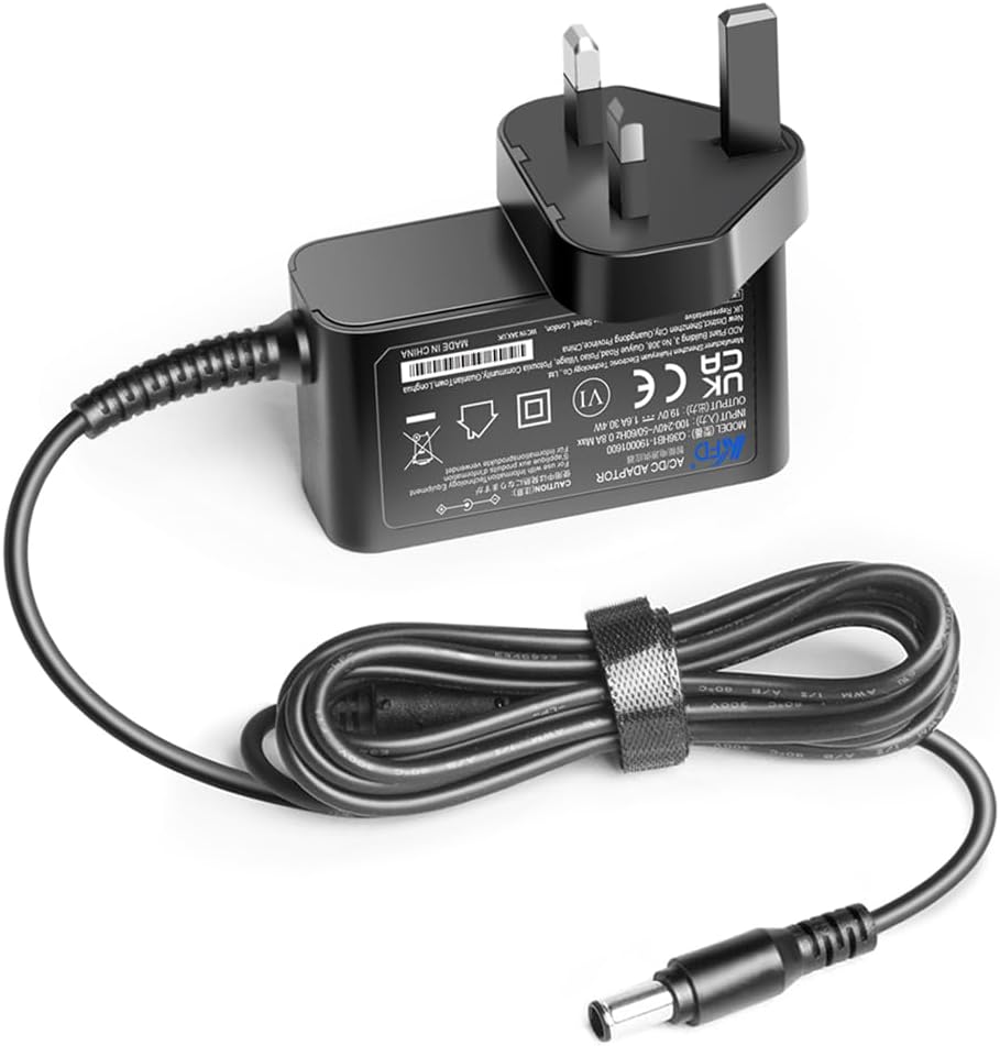 KFD 19V 1.3A 1.6A Switching Adapter for LG Monitor ADS-45FSQ-19 24MP59HT 22MK600M 22MP67VQ 24GN53A 25UM58 27QN600 27UL650 28MT48 LG MyView Smart Monitor 32SR50F 27SR50F UK Plug Power Supply