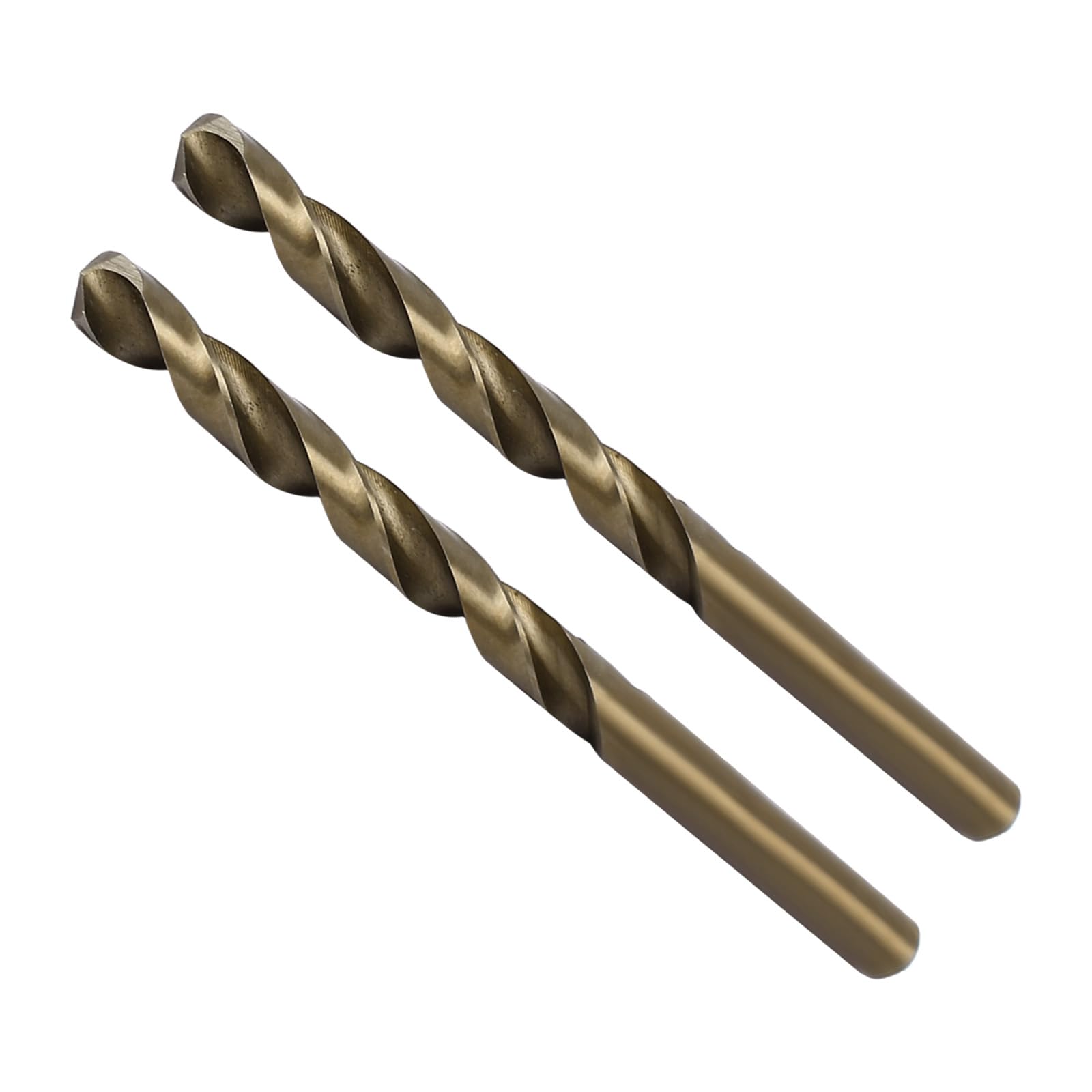 CoCud High Speed Steel Cobalt Twist Drill Bits, 6.7mm Diameter 108mm Length, Straight Twist Jobber Drill Bit