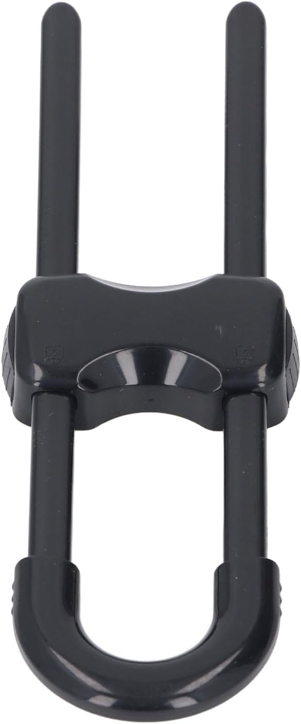 Cabinet Handle Locks, 5Pcs U Shaped Cabinet Child Safety Locks, Baby Proof Sliding Cabinet for Kitchen, Bathroom, Drawers and, Cabinet Locks (Black)