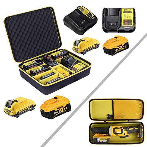 Khanka Hard Storage Case Replacement For Dewalt 12V/20V/60V Max Xr Battery And Charger/Dewalt 20V Max Die Grinder, Variable Speed, 1-1/2-Inch, Dcg426B #TOP22