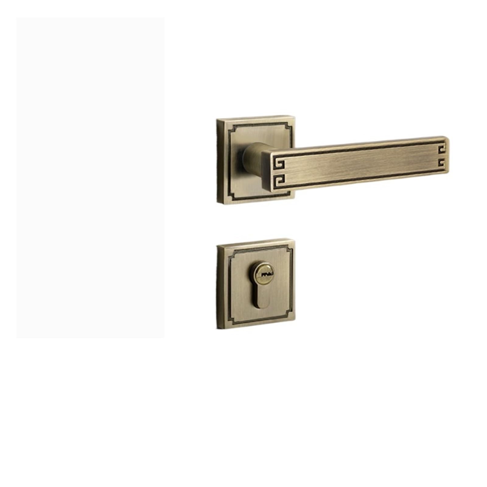 Aepqbgqj One Color Chinese Style Magnetic Silent Mechanical Split Lock Bedroom