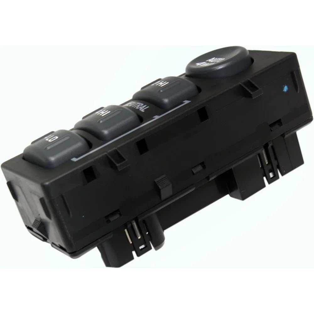Rareelectrical New Transfer Case Switch Compatible with Chevrolet Gmc Silverado 3500 Lt 8 Cyl 8.1L Yukon SLE 8 Cyl 4.8L Silverado 1500 Base 8 Cyl 4.8L 1999-2002 by 19168767