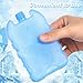 BESPORTBLE Ice Packs for Coolers: 4Pcs Reusable Ice Packs - Long Lasting Bottle for Cans Lunch Boxes, Coolers, Camping, Picnics, Beach, Fishing (3.5 * 5.38 * 0.9in)