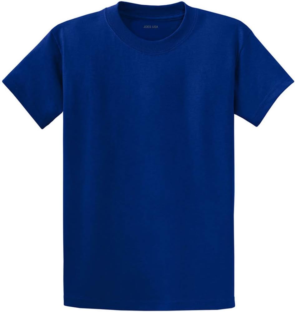 Joe's USA - Youth Heavyweight Cotton Short Sleeve T-Shirt