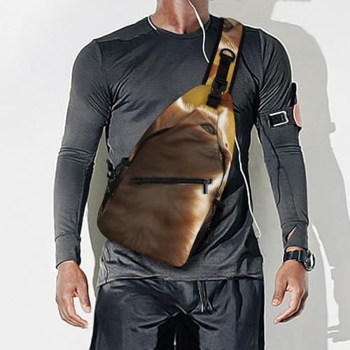 Mochila bandolera deportiva casual para senderismo miniatura 7