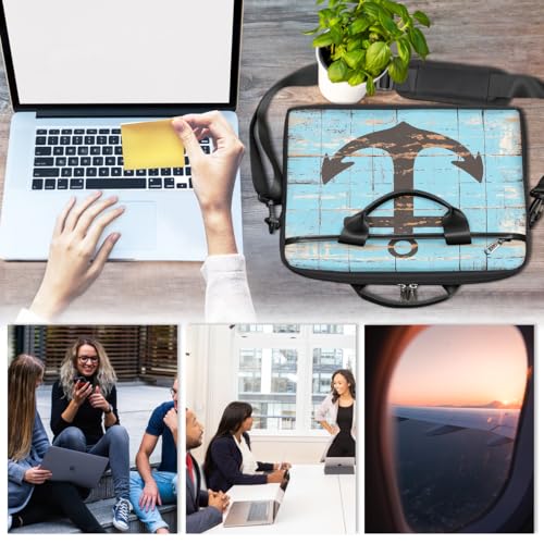 Bolso para Laptop con patrón ancla 15 pulgadas miniatura 6