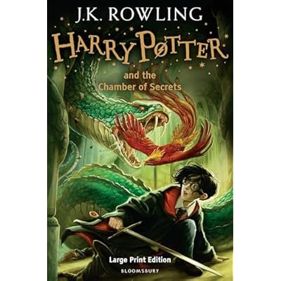 Harry Potter And The Chamber Of Secrets (Book 2) Large Print edition