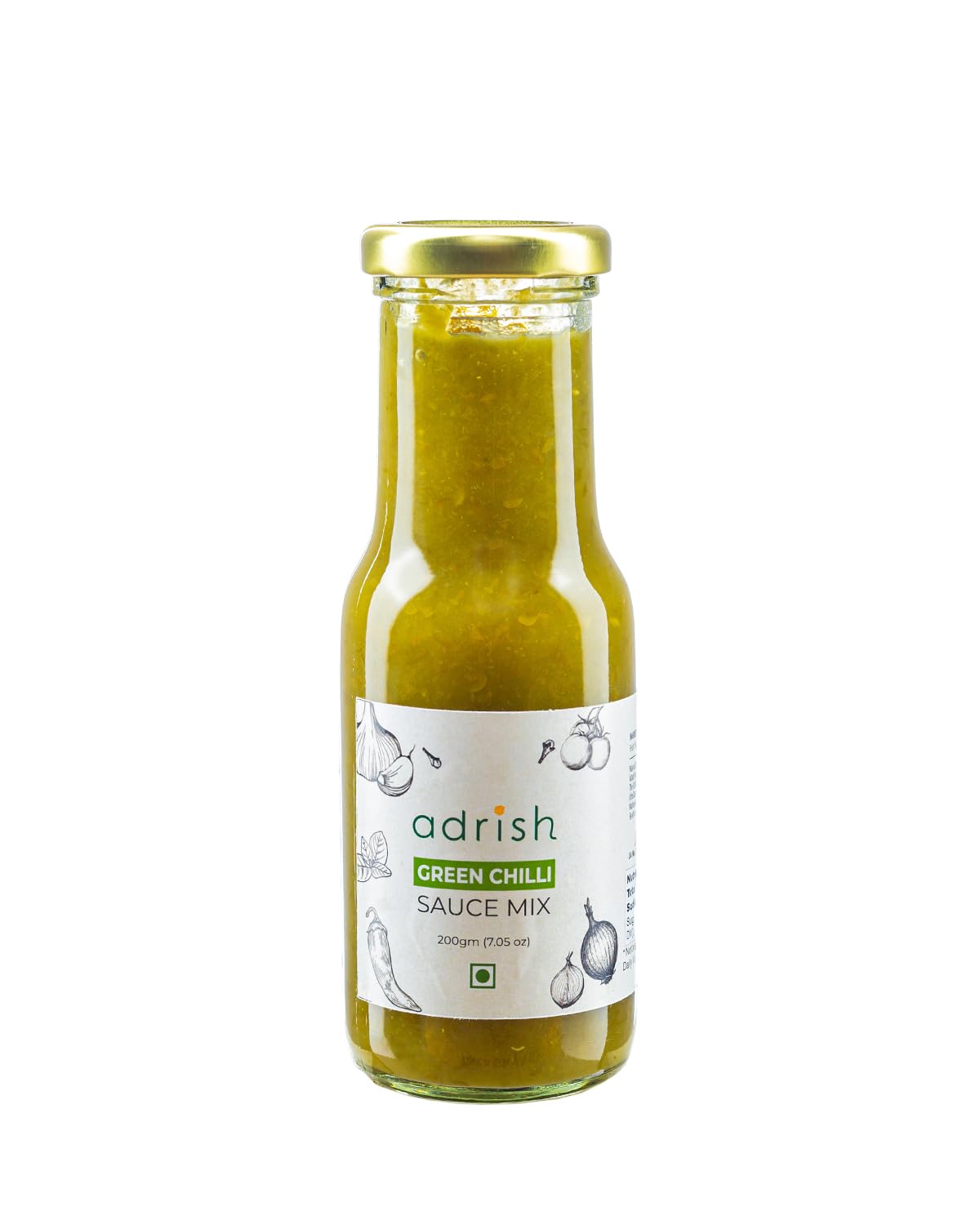 Adrish Zerowaste Organic Green Chilli Sauce 200gm (B0CD4BHJDC) Amazon Price History, Amazon Price Tracker