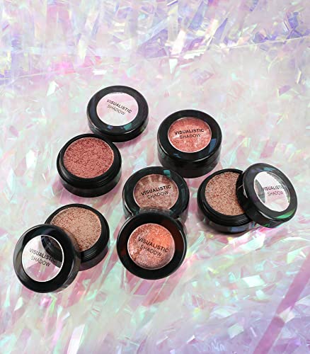 Mizon Visualistic Glitter Eyeshadow, Creamy, Smooth Application, Long-Lasting, No Creasing (Reddish Sunset) #TOP3