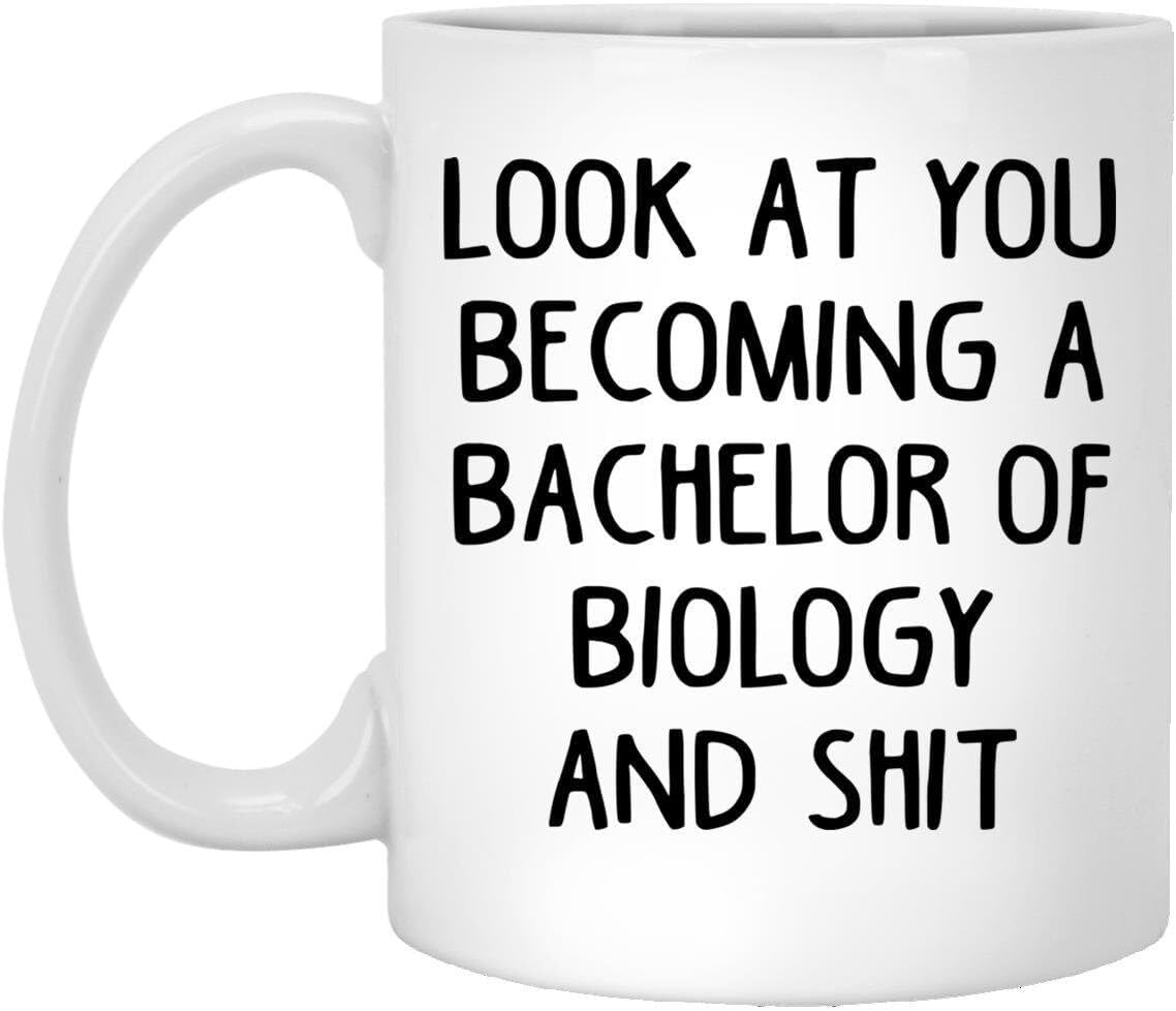Bachelor Of Biology graduation gift for men and women
