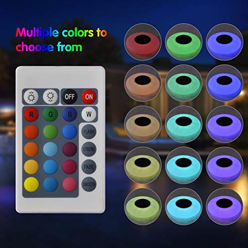 image for Blibly Swimming Pool Lights Solar Floating Light with Multi-Color LED 