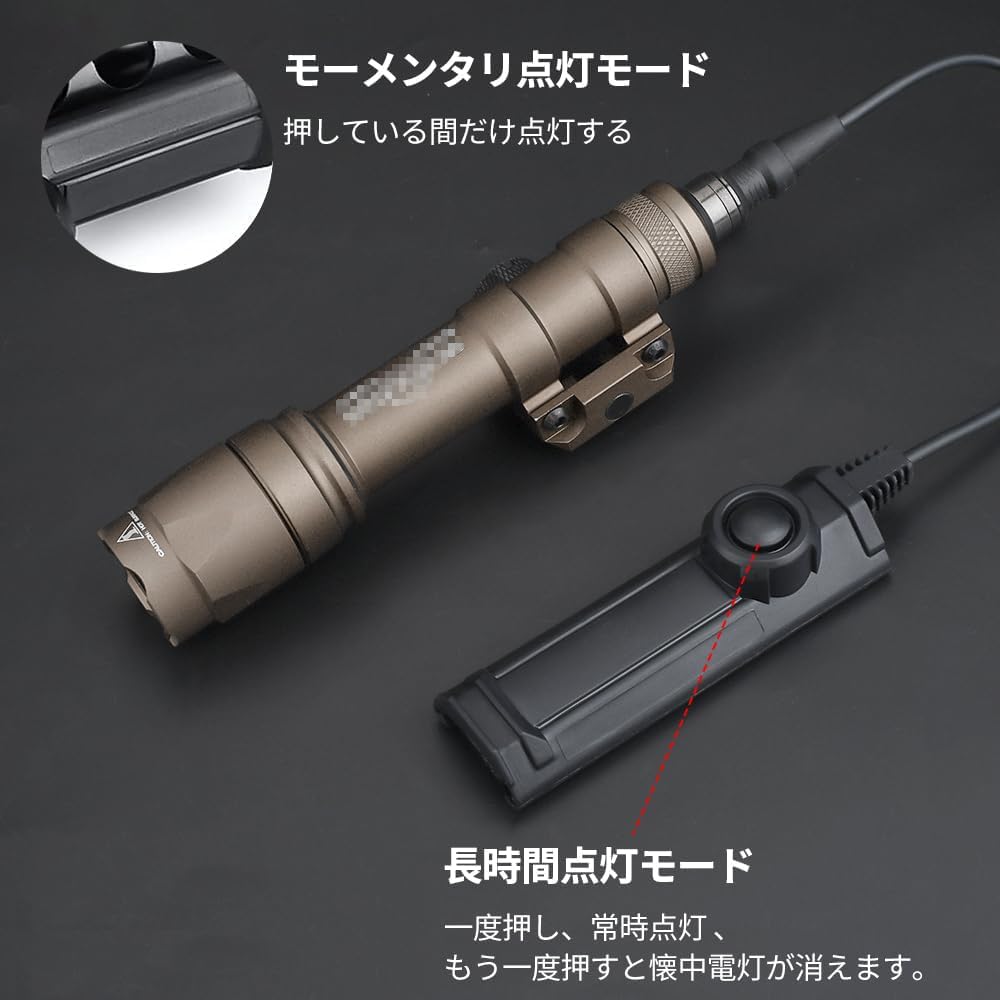 Amazon | WADSN M600C タイプ スカウトライト フラッシュライト