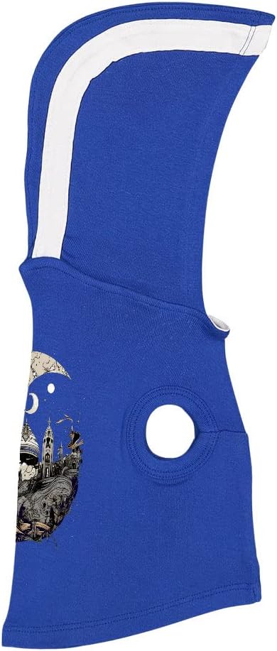 Moon Graphic Dog Shirt with Hoodie - Fantasy Dog Hoodie - Cute Design Dog Clothing - Pink White, S