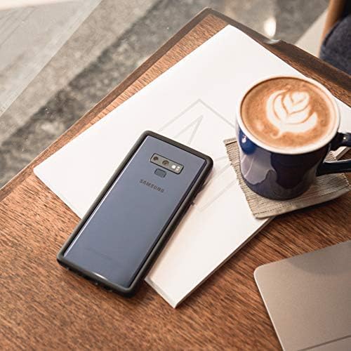 RhinoShield Bumper Case Compatible with [Galaxy Note 9] | CrashGuard - Military Grade Drop Protection Against Full Impact, Slim, Scratch Resistant - Black