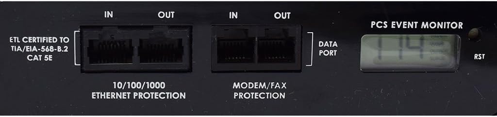ESP Next Gen Surge Protector/Noise Filter/Power Monitor (Model # XG-PCS-20820D) 208-240 Volt, 20 Amp with NEMA 6-20P Plug and 6-20R Receptacle