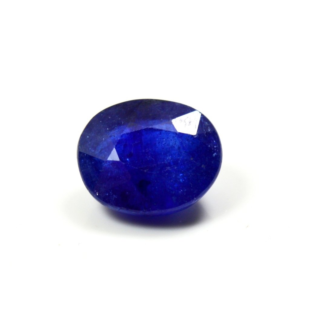 Natürlicher blauer Saphir, facettierter Edelstein, 6 Karat, echt, lose zur Schmuckherstellung, AAA-Qualität, Stein, Blauer Saphir