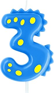 Blue Birthday Candle 3, eusbon 2.76