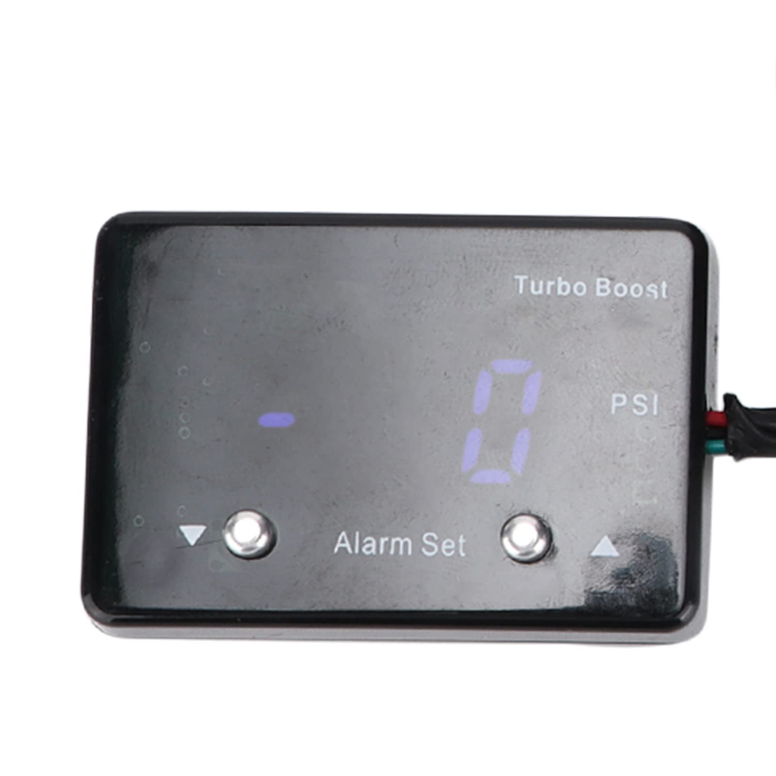 Cyfrowy Wskaźnik Temperatury Turbo Boost 12 V -14 do 40 PSI Niebieska Dioda LED Sygnalizująca Ciśnienie w Próżni