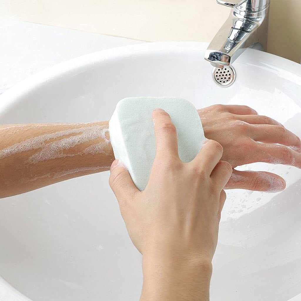 Ręcznik złuszczający Miękka gąbka do ciała Złuszczająca gąbka pod prysznic Loofahs Gąbka pod prysznic dla dorosłych i dzieci Gąbka do kąpieli Gąbka do szorowania Rękawiczki złuszczające (ko