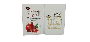 Mesk Al Tahara Pomegranate And Gift White Musk Pure Arabian Oil Perfume Body Fragrance for Long-Lasting Freshnes and Elegance Pomegranate And Gift White Musk AlTahara 1Bottle=6ml