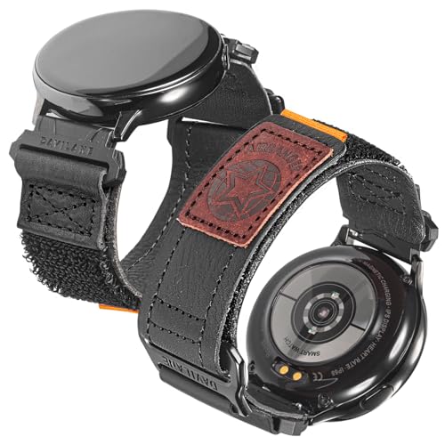 Bracelet montre 20mm 22mm auto-agrippant pour Galaxy Watch 7 et Garmin