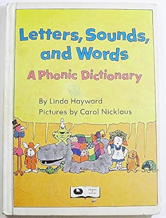 Letters, Sounds, and Words, a Phonic Dictionary - 9780448473338 ...