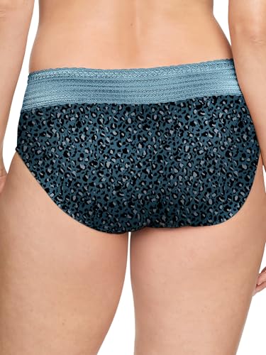 Image of Warner's womens No Pinching No Problems Dig-free Comfort Waist With Lace Microfiber Hipster 5609j