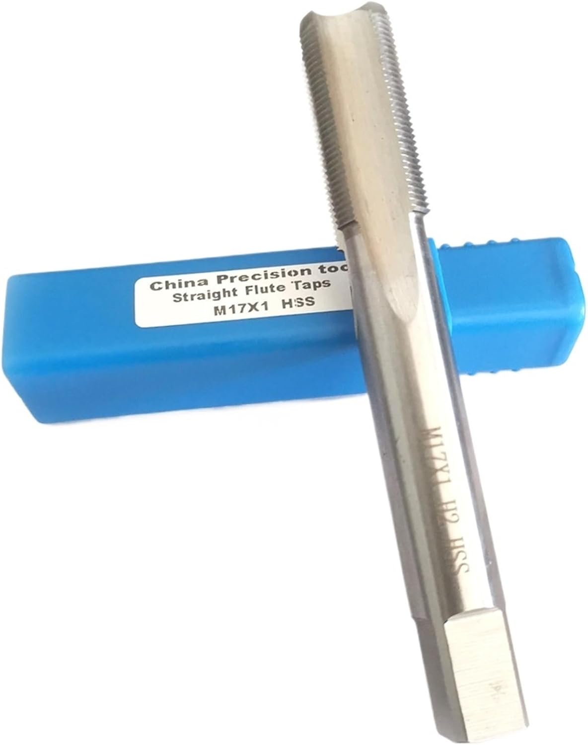 Metric thread tap Right hand Fine screw straight flute taps M17X2 M17X1.75 M17x1.5 M17x1.25 M17x1 M17X0.75 M17x0.5