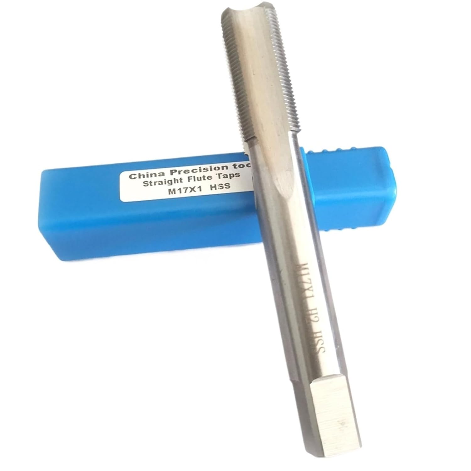 Metric Thread tap Right Hand Fine Screw Straight Flute taps M17X2 M17X1.75 M17x1.5 M17x1.25 M17x1 M17X0.75 M17x0.5(M17X0.75 1PCS)