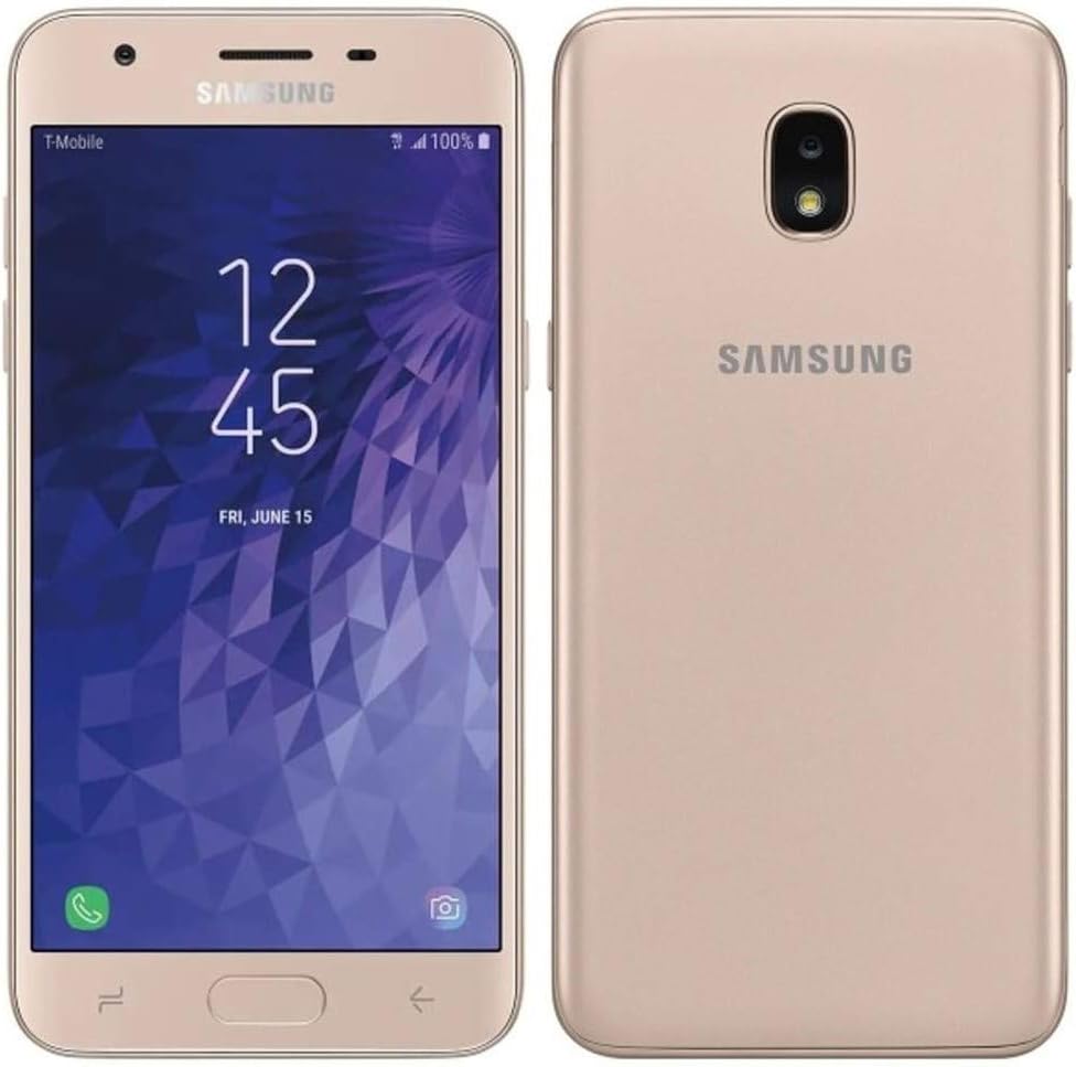 Samsung Galaxy J3 Star, 16GB, Gold - Locked to T-Mobile (Renewed)