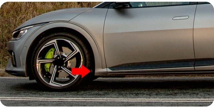 Bavettes de roue KIA EV6 GT accessoires garde-boue routier durable - 6
