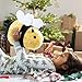 Vermont Teddy Bear Bee Plush - Bee Plushie, Yellow/Black, 18